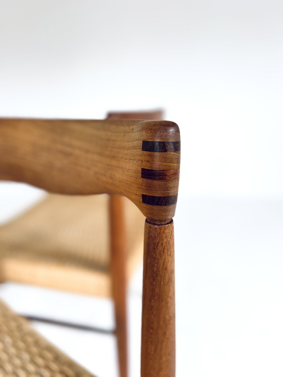 Image 1 of 4x Dining chair Henry Walter Klein, Bramin '60