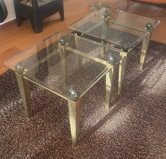 Image 1 of Vintage Art Deco Coffee Table 1980s