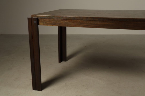 Image 1 of Extendable Oak Dining Table by AZS Meubelen, Netherlands, 1970s