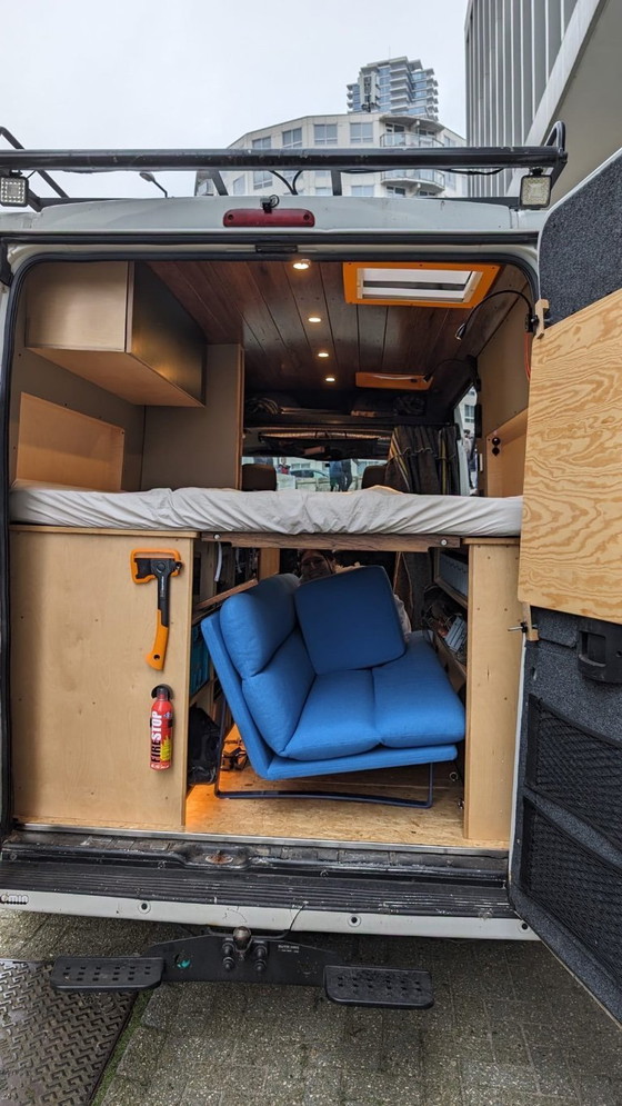 Image 1 of Artifort C683 divano 3 posti in lana blu