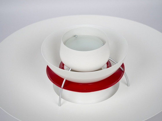 Danish PH 5 Pendant Lamp by Poul Henningsen, Louis Poulsen, 1958 – Aluminium (photo 9 of 9)