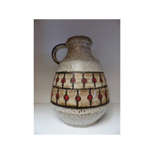 Vase Vintage Fat Lava pour Jasba Keramik - 1960s