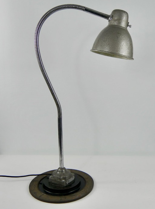 Lampada da scrivania/lavoro industriale vintage