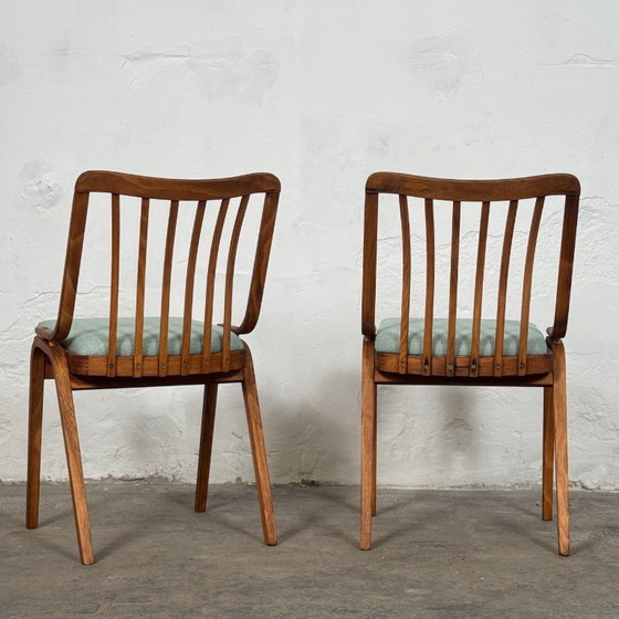 Image 1 of Juego de 4 sillas de comedor diseñadas por Ludvik Volak para TON Bystřice, década de 1960.