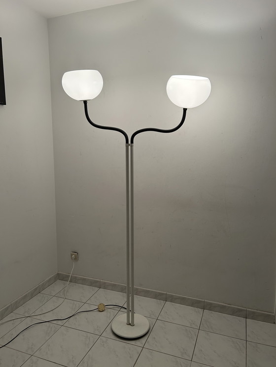 Image 1 of Lampada da terra vintage a forma di fungo, stile spaziale Hala