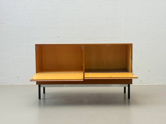 Image 1 of Danish mid-century sideboard with hinged doors, 1950s