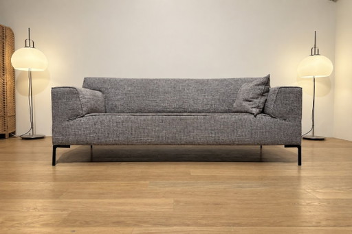 NEUWERTIGES Design on Stock Bloq 2,5-Sitzer Beige Melange
