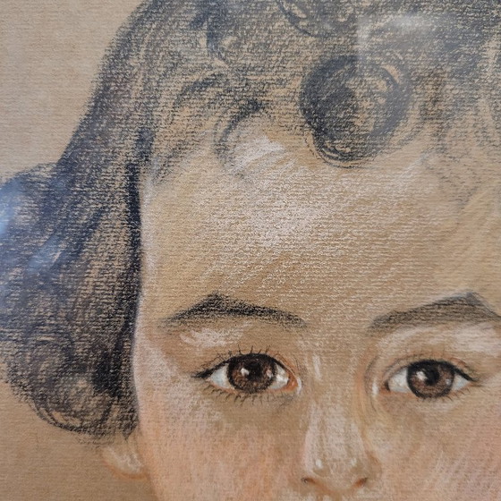 Image 1 of Drawing on paper “Girl”, 1935 – France