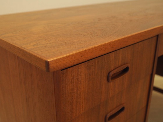 Image 1 of Scrivania in teak, design danese, anni '70, prodotta in Danimarca