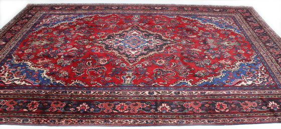 Image 1 of Handgeknoopt Perzisch tapijt Hamadan 354x244