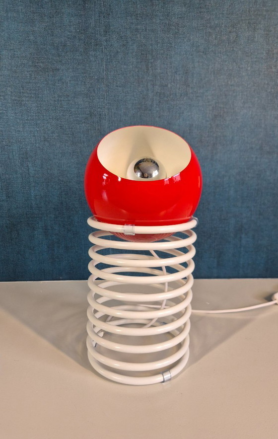 Image 1 of Vintage table lamp - Space Age spiral - 1970s