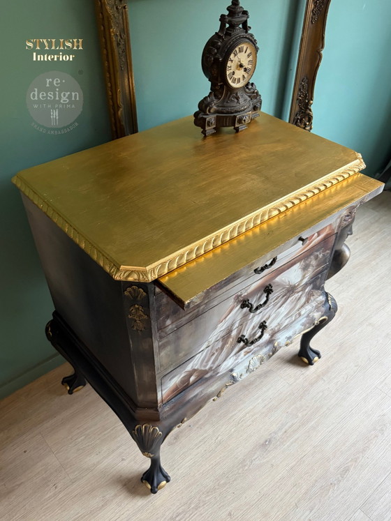 Antique Chest of drawers ✨ The prima ballerina, Wood, Multi Color (photo 5 of 6)