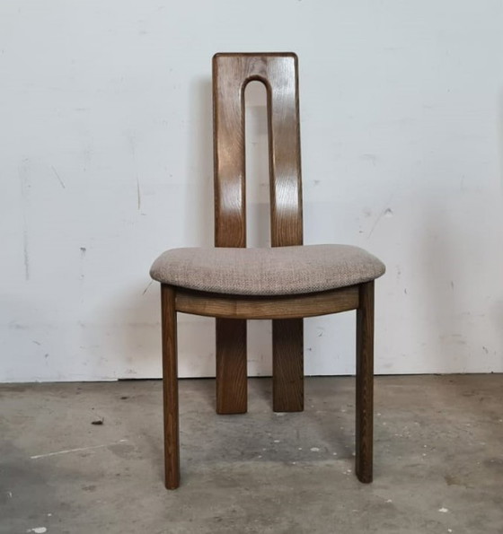 Image 1 of Brutalistische Esszimmerstühle