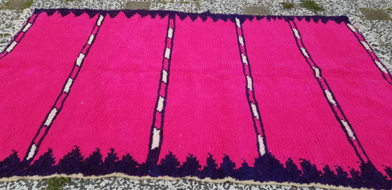 Image 1 of Handgeknoopt Berber kleed wol 251x155cm