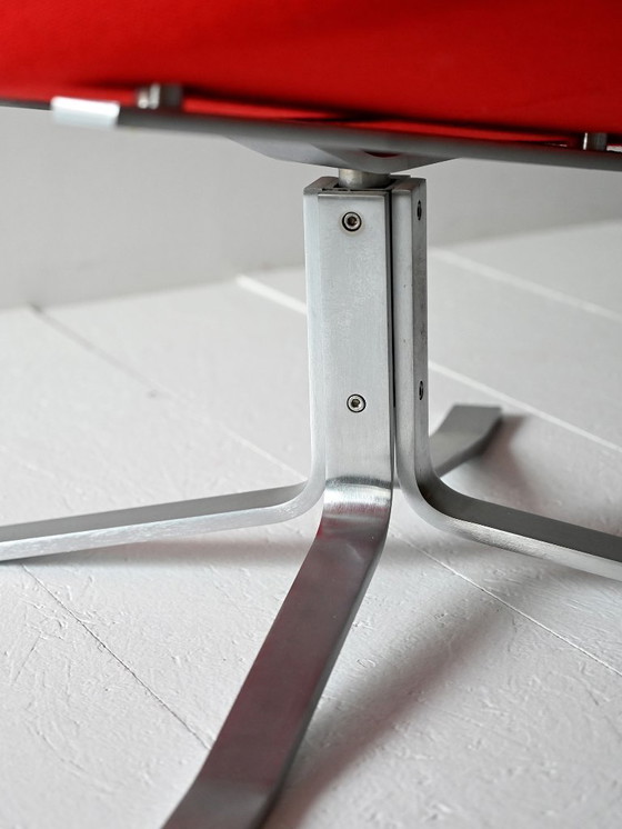 Image 1 of Red Corona Chair by Poul M. Volther