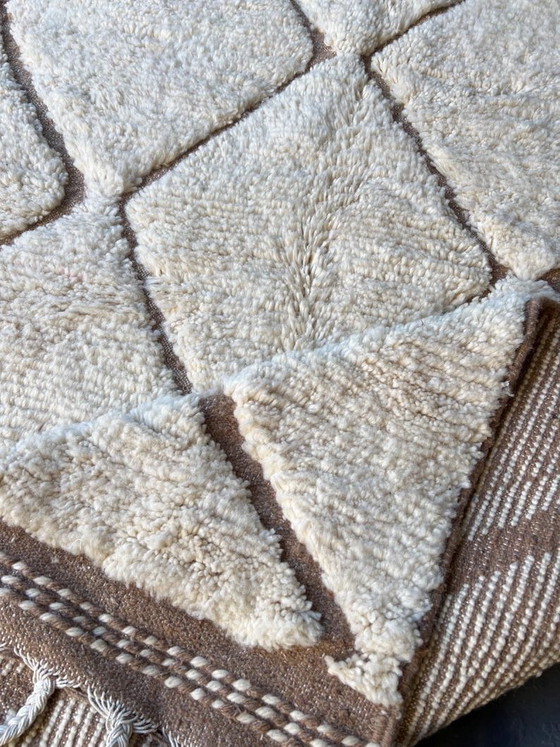 Grande Tappeti marocchino tradizionale artigianale su misura 3/4 m – Aime Té, Lana (photo 5 of 6)
