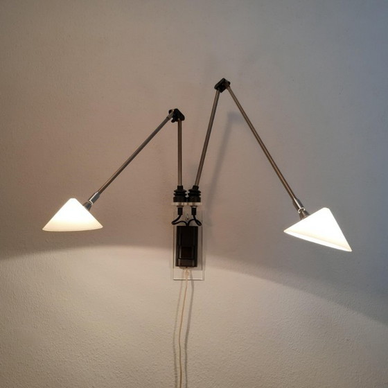 Image 1 of Postmodern design dimmable wall lamp Pola Design Amstelveen, 1980s