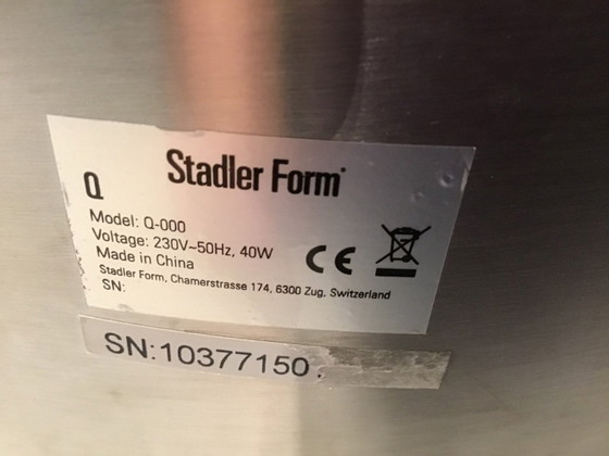 Image 1 of Ventilateur Stadler FormQ en acier inoxydable