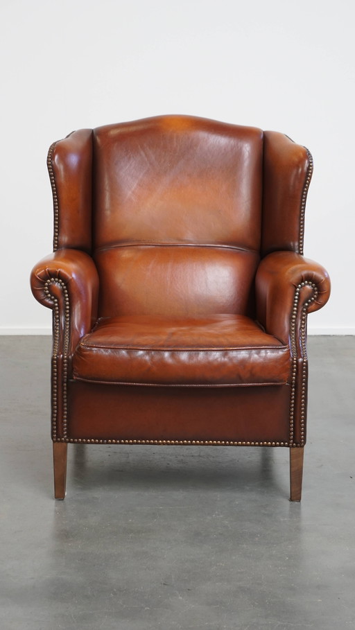 Ear Armchair Made Of Sheepskin