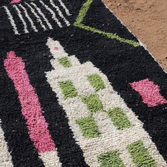 Tappeto berbero marocchino, decorato, 250cm x 150cm – Tappeti, Wool, Modern (photo 2 of 10)