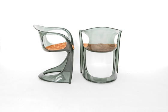 Image 1 of TRANSPARENT model 2007/2008 chairs Alexander Begge for Casala, 1975, set of 6