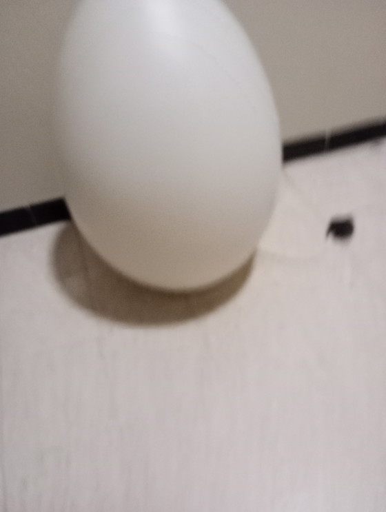 Image 1 of Uovo Fontana Arte egg-shaped Murano glass lamp Ben swilders