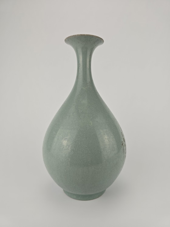 Image 1 of Vase Ru yuhuchunping, porcelaine chinoise
