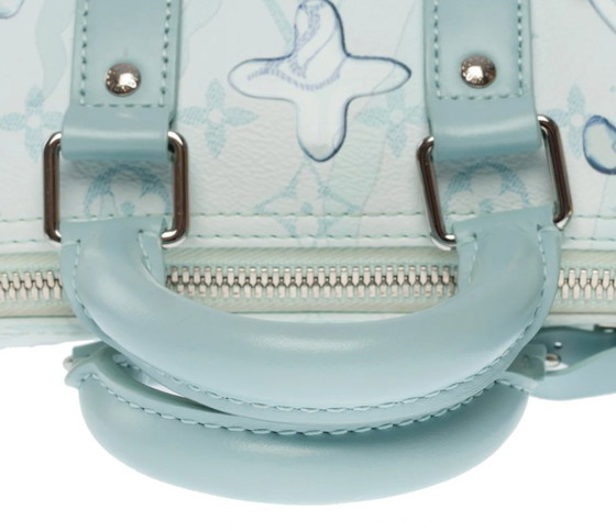 Image 1 of Sac LOUIS VUITTON Speedy en Toile Bleu - 101385