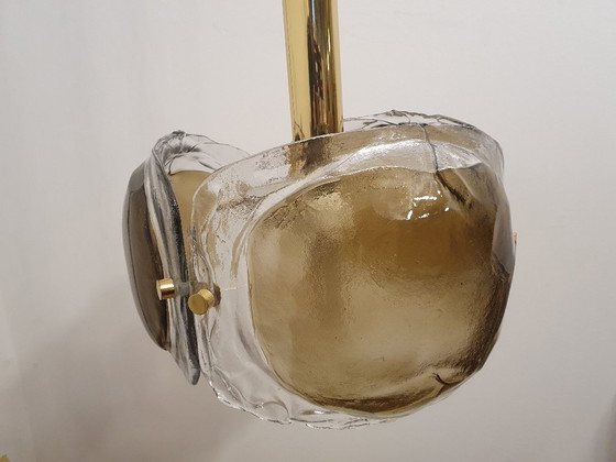 Image 1 of Kaiser Leuchten Murano Mazzega Lustre En Verre Années 1970