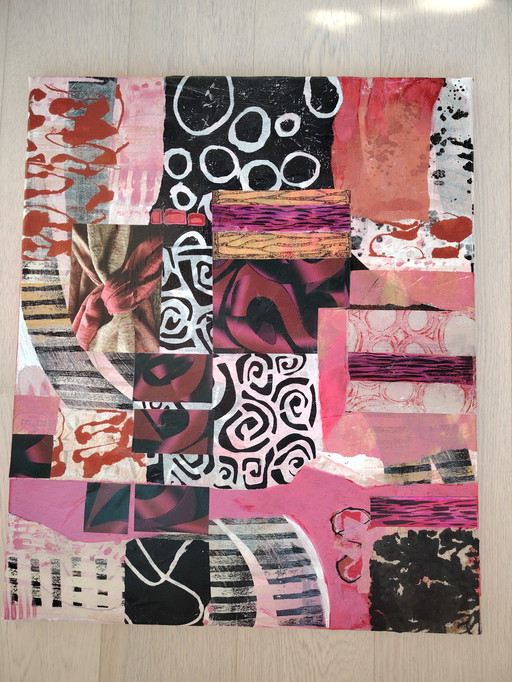 Abstrakte Collage