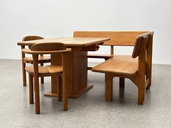Image 1 of Set consisting of a corner bench, table and 2 chairs from Team 7
