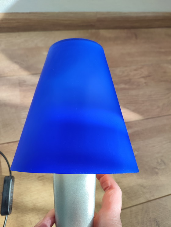 Image 1 of Tord Björklund Kvartett Ikea Tafellamp blauw 
