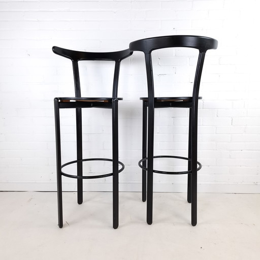 2X tabouret de bar vintage style Memphis