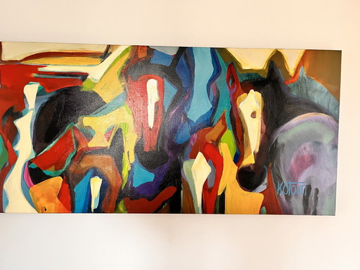 Schilderij van Helma Kotoun