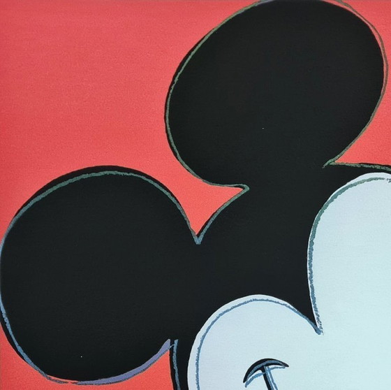 Image 1 of After Andy Warhol, Mickey Mouse, 1980s, Lithograph