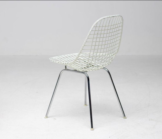 Image 1 of Set of 4 Herman Miller Wire Bikini Seats Chairs