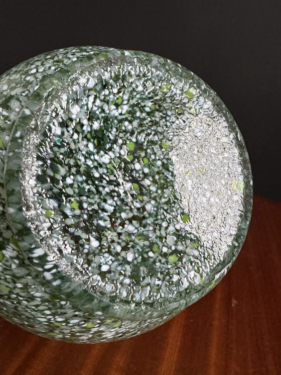 Image 1 of Antique Murano glass ball vase