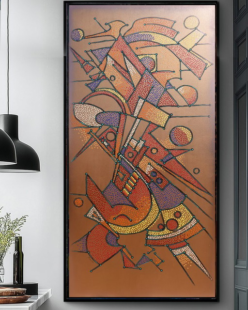 Abstraction A1389 - abstract painting XXL