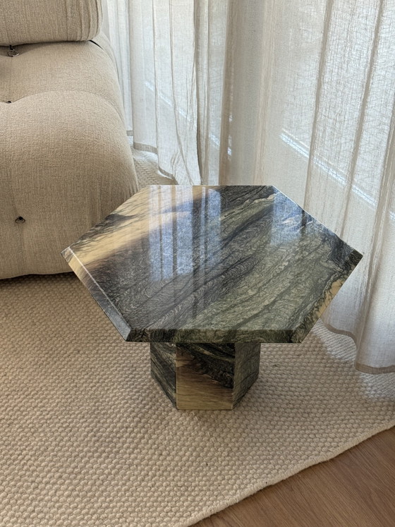 Vintage marmeren salontafel – Marble (photo 5 of 6)