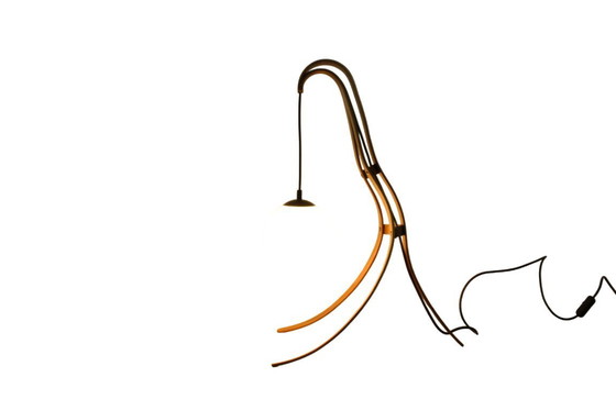 Image 1 of Lámpara de mesa escultural con globo