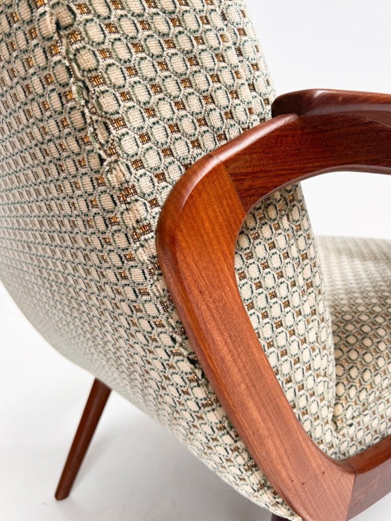 Image 1 of Organische fauteuil in de stijl van De Ster Gelderland, 1960's