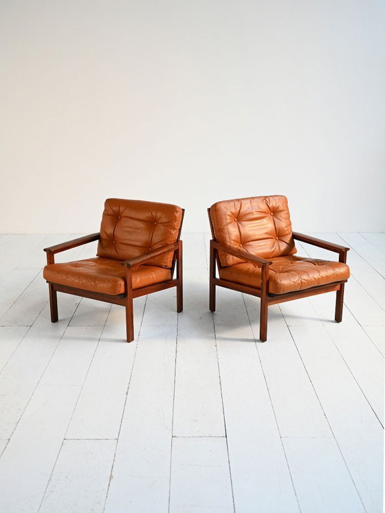 Image 1 of „Capella“-Sessel von Illum, Wikkelsø, Dänemark, 1960er Jahre