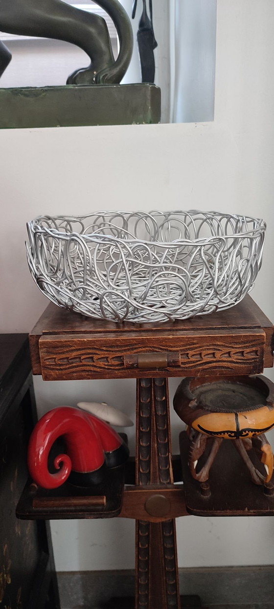 Signed Alessi "Blow Up" Fratelli Campana design bowl, Table accessories, Metal, Silver (photo 8 of 15)