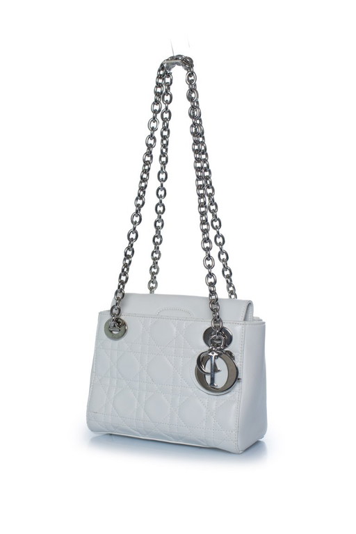 Christian Dior, Cannage Lady Double Chain Bag – schoudertassen, Calfskin