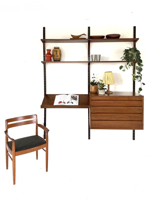 Image 1 of Système mural modulaire vintage « CADO », Poul Cadovius '60