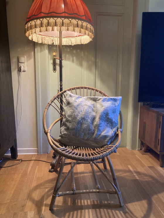 Image 1 of 60er Bambus Sessel vintage origineel - Franco Albini