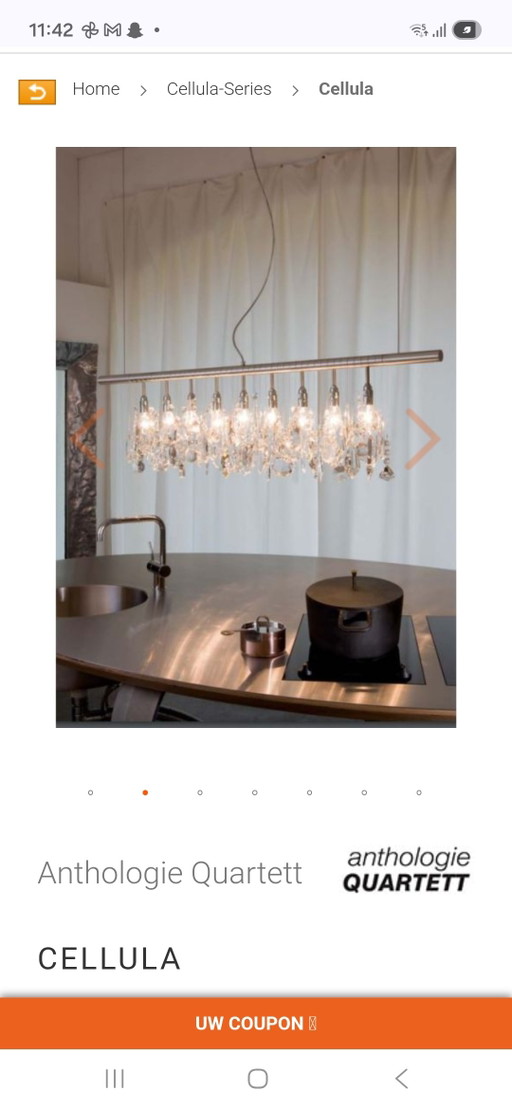 Nunzia Carbone moderne kroonluchter