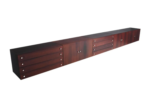 Credenza galleggiante Sigurd Hansen di Poul Nørreklit