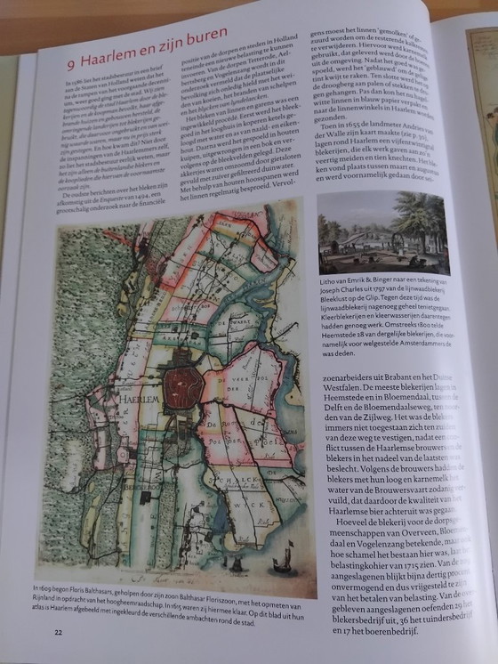 Image 1 of Historical atlas of Haarlem 1000 years Spaarnestad