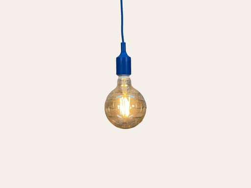 Muuto E27 blauw lamp